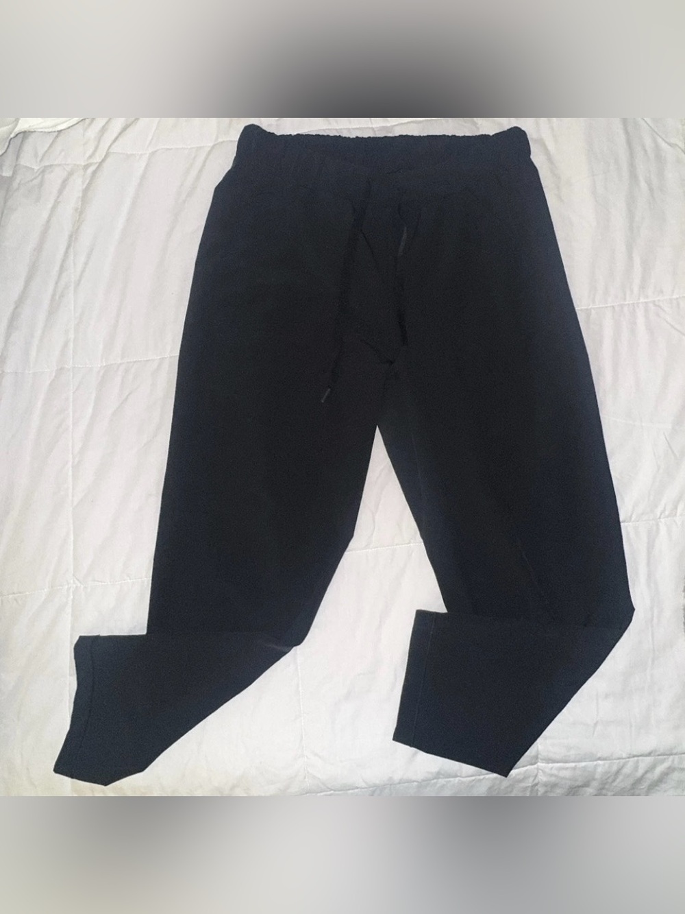 Under Armour Women Bkack Lightweight Woven Stretch Pants 1329473 Size Med